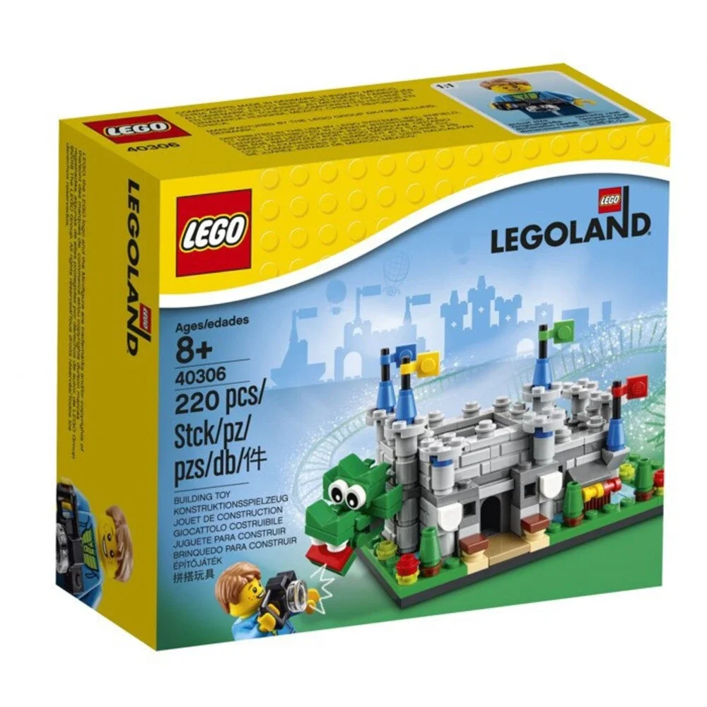 LEGO Legoland Park Exclusive Micro Castle Box Set 40306 (SEALED)